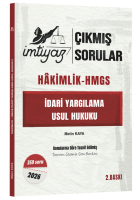 İmtiyaz İdari Yargılama Usul Hukuku - Çıkmış Sorular