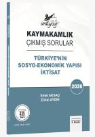 Türkiye'nin Sosyo-Ekonomik Yapısı İktisat Kaymakamlık Çıkmış Sorular
