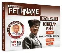 Kaymakamlık FETİHNAME TC İnkılap Tarihi Konu-Soru-Deneme 3 ü 1 Arada Kaymakamlık FETİHNAME TC İnkılap Tarihi Konu-Soru-Deneme 3 ü 1 Arada