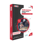 Son Dakika Mikro ve Makro İktisat Konu Anlatım Çalışma Kitabı ve Çözümlü Soru Bankası Son Dakika Mikro ve Makro İktisat Konu Anlatım Çalışma Kitabı ve Çözümlü Soru Bankası