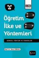 Öğretim İlke ve Yöntemleri Öğretim İlke ve Yöntemleri