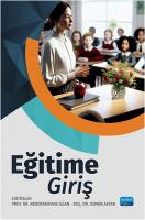 Eğitime Giriş Eğitime Giriş