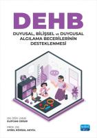 DEHB - Duyusal Bilişsel ve Duygusal Algılama Becerilerinin Desteklenmesi DEHB - Duyusal Bilişsel ve Duygusal Algılama Becerilerinin Desteklenmesi