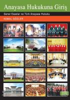 Anayasa Hukukuna Giriş Anayasa Hukukuna Giriş