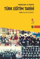 Kronolojik ve Tematik Türk Eğitim Tarihi Kronolojik ve Tematik Türk Eğitim Tarihi