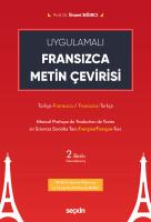Uygulamalı Fransızca Metin Çevirisi Uygulamalı Fransızca Metin Çevirisi