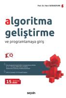 Algoritma Geliştirme ve Programlamaya Giriş Algoritma Geliştirme ve Programlamaya Giriş