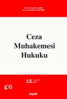 Ceza Muhakemesi Hukuku Ceza Muhakemesi Hukuku