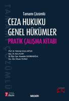 Ceza Hukuku Genel Hükümler Pratik Çalışma Kitabı Ceza Hukuku Genel Hükümler Pratik Çalışma Kitabı
