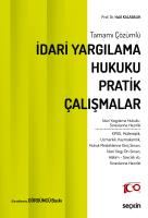 İdari Yargılama Hukuku Pratik Çalışmalar İdari Yargılama Hukuku Pratik Çalışmalar