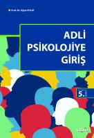 Adli Psikolojiye Giriş Adli Psikolojiye Giriş