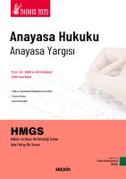 THEMIS – Anayasa Hukuku Anayasa Yargısı Konu Kitabı THEMIS – Anayasa Hukuku Anayasa Yargısı Konu Kitabı
