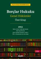 Borçlar Hukuku Genel Hükümler – Özet Kitap – Borçlar Hukuku Genel Hükümler – Özet Kitap –