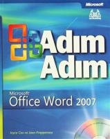 Adım Adım Microsoft Office Word 2007 Adım Adım Microsoft Office Word 2007