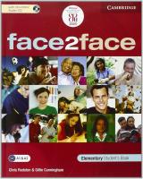 Face2face Elementary Student's Book & Elementary Workbook 2'li Face2face Elementary Student's Book & Elementary Workbook 2'li