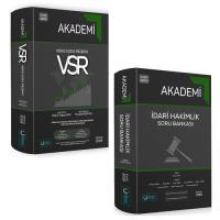 Akademi İdari Hakimlik Soru Bankası + VSR 2 li
Set Çözümlü 2019