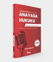 Anayasa Hukuku Çözümlü Soru Bankası
