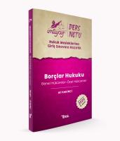 HMGS Borçlar Hukuku Genel Hükümler - Özel Hükümler HMGS Borçlar Hukuku Genel Hükümler - Özel Hükümler