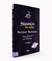 İMTİYAZ Borçlar Hukuku (Genel Hükümler-Özel Hükümler) Ders Notları İMTİYAZ Borçlar Hukuku (Genel Hükümler-Özel Hükümler) Ders Notları