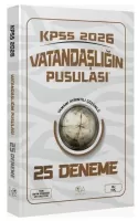 KPSS Vatandaşlık Vatandaşlığın Pusulası 25 Deneme Çözümlü