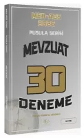 MEB-AGS Mevzuat 30 Deneme Çözümlü Pusula Serisi