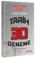 MEB-AGS Tarihin Pusulası 30 Deneme Çözümlü