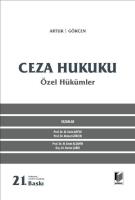 Ceza Hukuku Özel Hükümler Ceza Hukuku Özel Hükümler