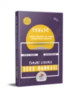 TEBLİĞ İDARE HUKUKU- İDARİ YARGILAMA HUKUKU ÇÖZÜMLÜ SORU BANKASI (2021)