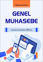 Genel Muhasebe Genel Muhasebe