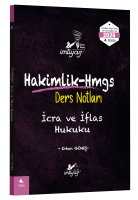 İMTİYAZ İcra ve İflas Hukuku Ders Notları