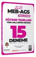 2025 MEB-AGS Simülasyonu Eğitimin Temelleri ve Türk Milli Eğitim Sistemi 15 Deneme Çözümlü