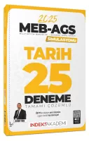 2025 MEB-AGS Simülasyonu Tarih 25 Deneme Çözümlü