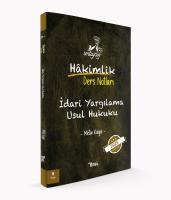 İMTİYAZ İdari Yargılama Usul Hukuku Ders Notları İMTİYAZ İdari Yargılama Usul Hukuku Ders Notları