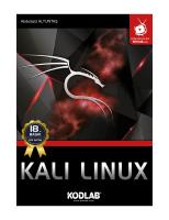 KALİ LINUX EĞİTİM KİTABI KALİ LINUX EĞİTİM KİTABI