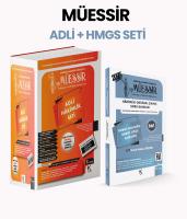 Müessir Adli Hâkimlik + HMGS Çıkmış Soru
Bankası Seti 2025