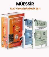 MÜESSİR ADLİ + İDARİ HÂKİMLİK Çıkmış
Soru Bankası SETİ 2025