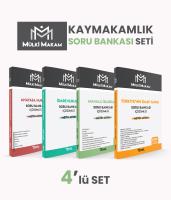 MÜLKÎ MAKAM Kaymakamlık Soru Bankası Seti
(4'lü)