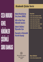 Ceza Hukuku Genel Hükümler Çözümlü Soru Bankası