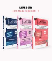 Müessir İcra Müdürlüğü Sınavına
Hazırlık Set -1