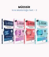 Müessir İcra Müdürlüğü Sınavına
Hazırlık Set -2