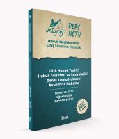İMTİYAZ Türk Hukuk Tarihi - Hukuk Felsefesi ve Sosyolojisi - Genel Kamu Hukuku - Avukatlık Hukuku Ders Notları İMTİYAZ Türk Hukuk Tarihi - Hukuk Felsefesi ve Sosyolojisi - Genel Kamu Hukuku - Avukatlık Hukuku Ders Notları