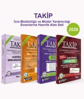 TAKİP İcra Müdürlüğü ve Müdür Yardımcılığı Sınavlarına Hazırlık Alan Bilgisi Seti -2026