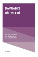 Davranış Bilimleri Davranış Bilimleri