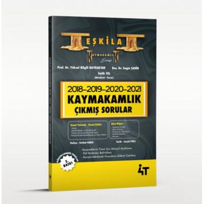 TEŞKİLAT 2018-2019-2020-2021 KAYMAKAMLIK ÇIKMIŞ SORULAR 2.BASKI