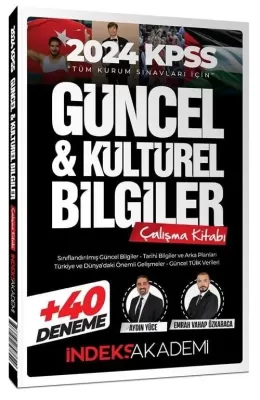 Akademi 2024 KPSS Güncel ve Kültürel Bilgiler Çalışma Kitabı (40 Deneme İlaveli)
