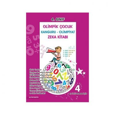 4. Sınıf Olimpik Çocuk Bilsem Kanguru Olimpiyat Zeka Kitabı