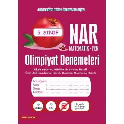 5. Sınıf Nar Olimpiyat Denemeleri Matematik - Fen