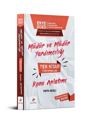 EKYS TÜM DERSLER KONU ANLATIMI 2023 GÜNCEL BASKI Fatih Sesli