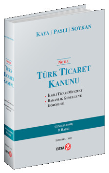 Notlu Türk Ticaret Kanunu ( Ciltli )