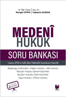 Medeni Hukuk Soru Bankası Nurşen Ayan